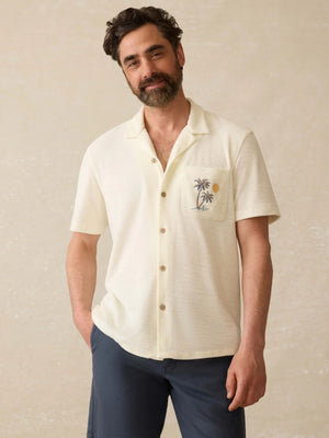 Cabana Towel Terry Shirt : South Sand Beach