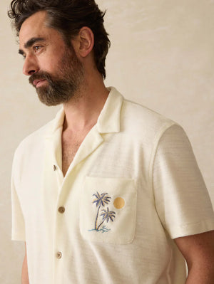 Cabana Towel Terry Shirt : South Sand Beach