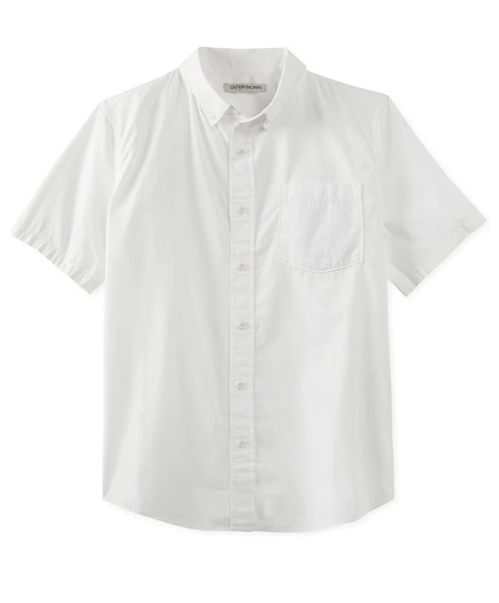 The Short Sleeve Studio Shirt - Salt