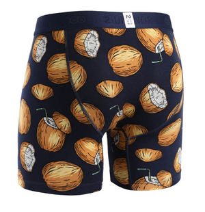2UNDR Eco Shift Boxer Brief- Cocos (6" inseam)