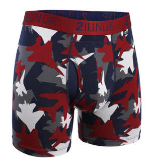 2UNDR Swing Shift Boxer Brief - Top Gun (6" inseam)