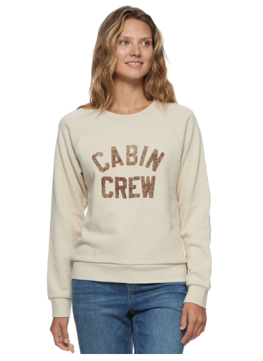 Cabin Crew Sweatshirt - CREAM