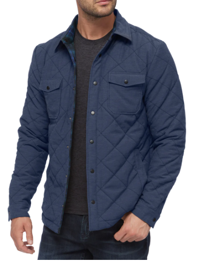Chapin Flannel-Lined Quilted Jacket