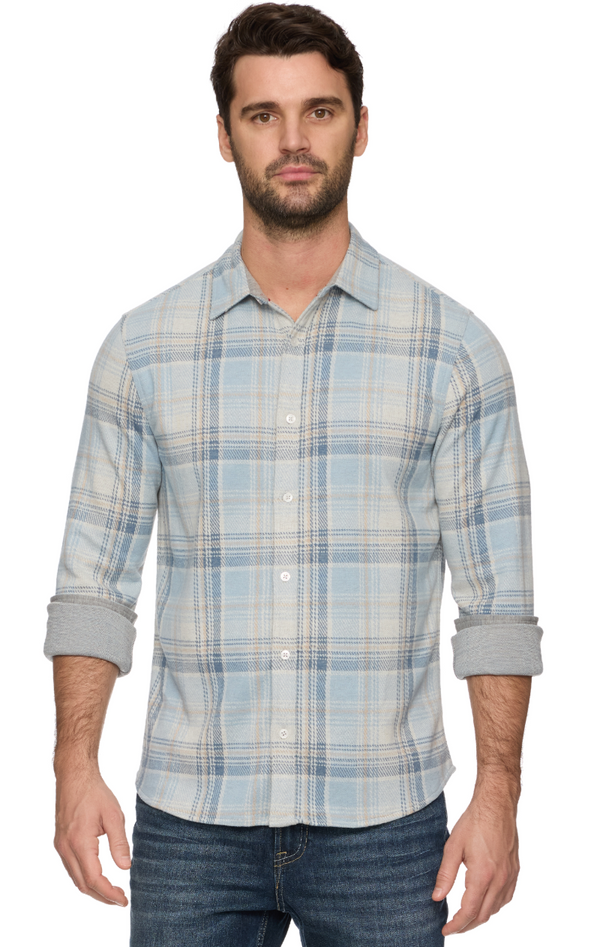 Morse LS Hero Knit Flannel