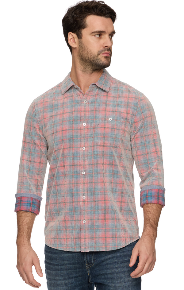Allen LS Vintage Wash Corduroy Shirt