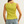 Sunshine Viscose Ribbed Knitted Top - Lemon