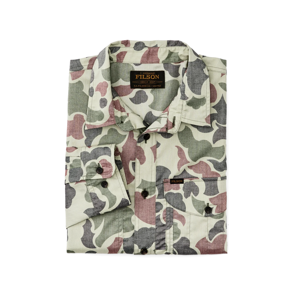 Twin Lakes Sport Shirt - Shrub Camo