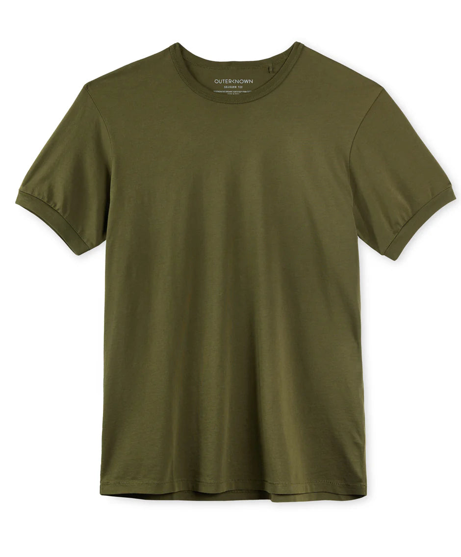 Sojourn Tee - Olive Night