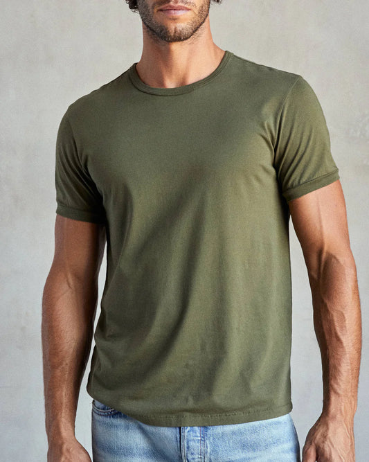 Sojourn Tee - Olive Night