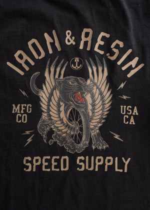 Speed Supply Tee- Black