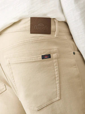 Stretch Terry 5-Pocket Pant - Stone