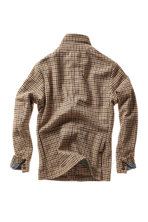 Heritage Trap Blazer : Camel Guncheck