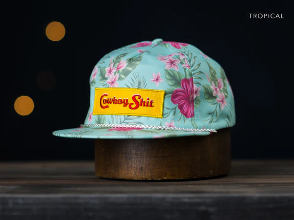 Floral Cowboy Shit Hat