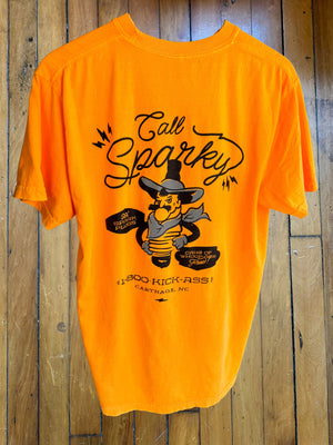 Call Sparky Tee - Orange