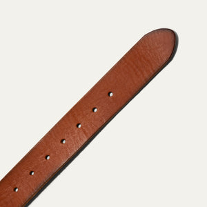 Vintage Washed Belt - Cognac