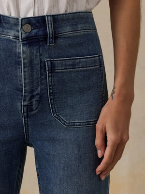 Stretch Terry Patch Pocket Pant - Riverton