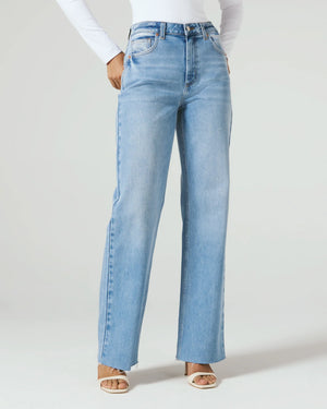 Gwen Wide Leg Pant -Light Blue