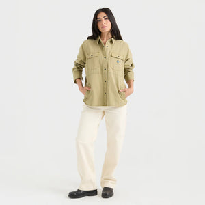 Hebrides Unlined Jacket- Dusty Olive