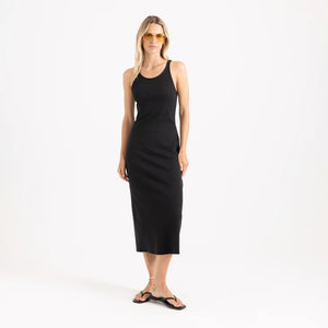 Wind Worn Dress : Black