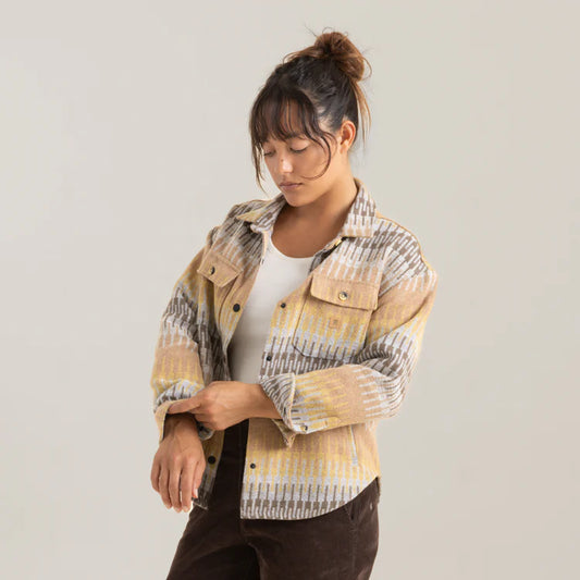 Amberley Long Sleeve Flannel - Powder