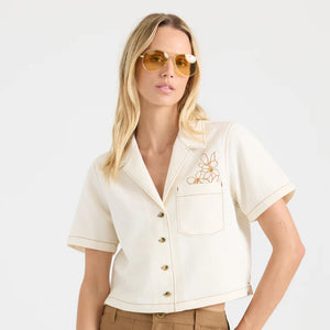 Camp Button Up Shirt - Bone