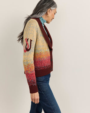 Western Scenic Cardigan