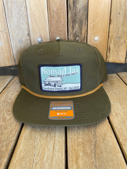 "Wow, that's good shit!" Trucker Hat - Loden/Gold