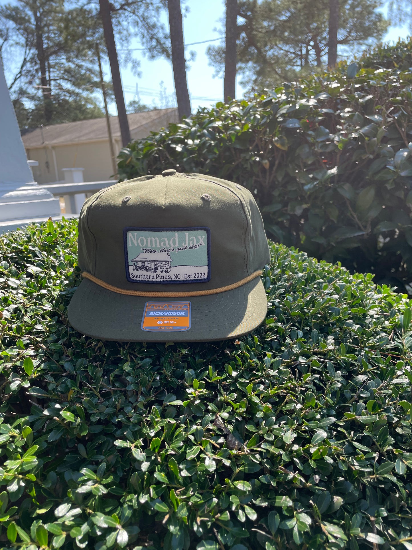 "Wow, that's good shit!" Trucker Hat - Loden/Gold