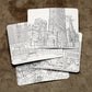Streetscapes Sketch Book 2-Packs: Pack B: Los Angeles + Chicago