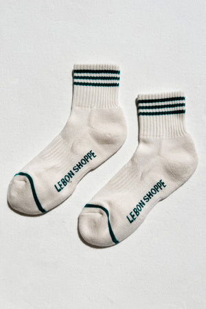 Girlfriend Socks : Egret