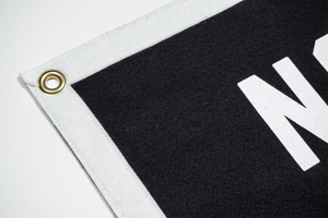 Nobody Knows Anything Camp Flag