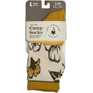 Superbloom Sock: L/XL / Cream