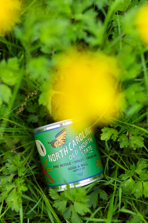 North Carolina State Soy Candle : 1/2 Pint / Cotton Wick