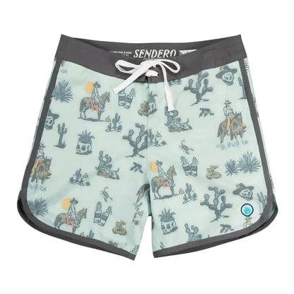 Point Bar Boardshort: Muertos