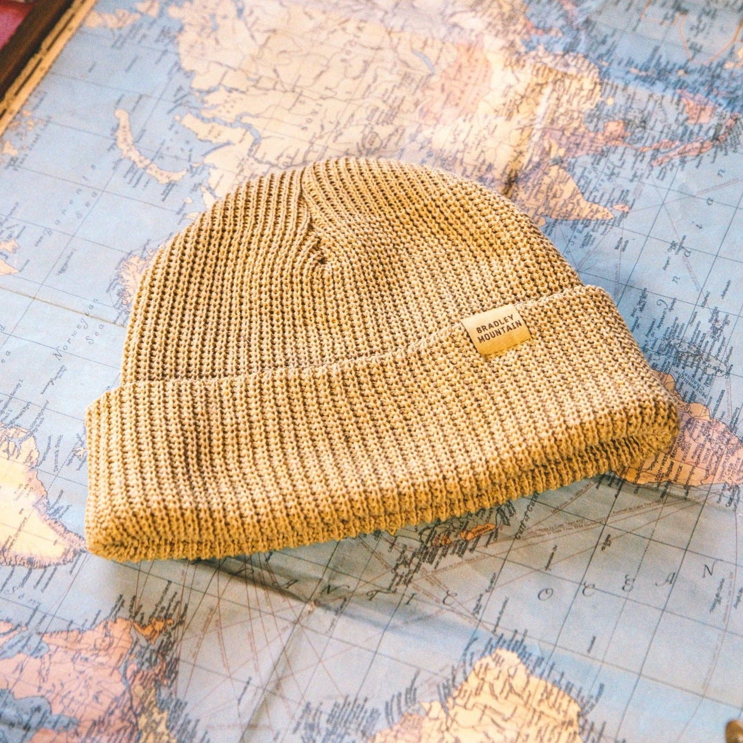 Cotton Watch Cap - Wheat