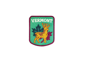 Vermont Embroidered Patch