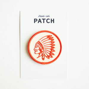 Cheif Embroidered Iron on Patch