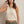 Open-Knit Sleeveless Tank Top : Ivory
