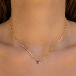 Star Stone Necklace: Opal