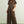 Mae Button Down Blouse - Chocolate Brown