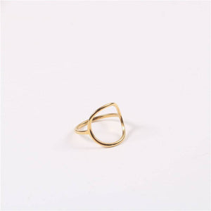 Ocean Ave Ring Gold: Gold / 7