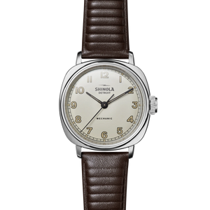 The Mechanic 39mm Watch : Alabaster