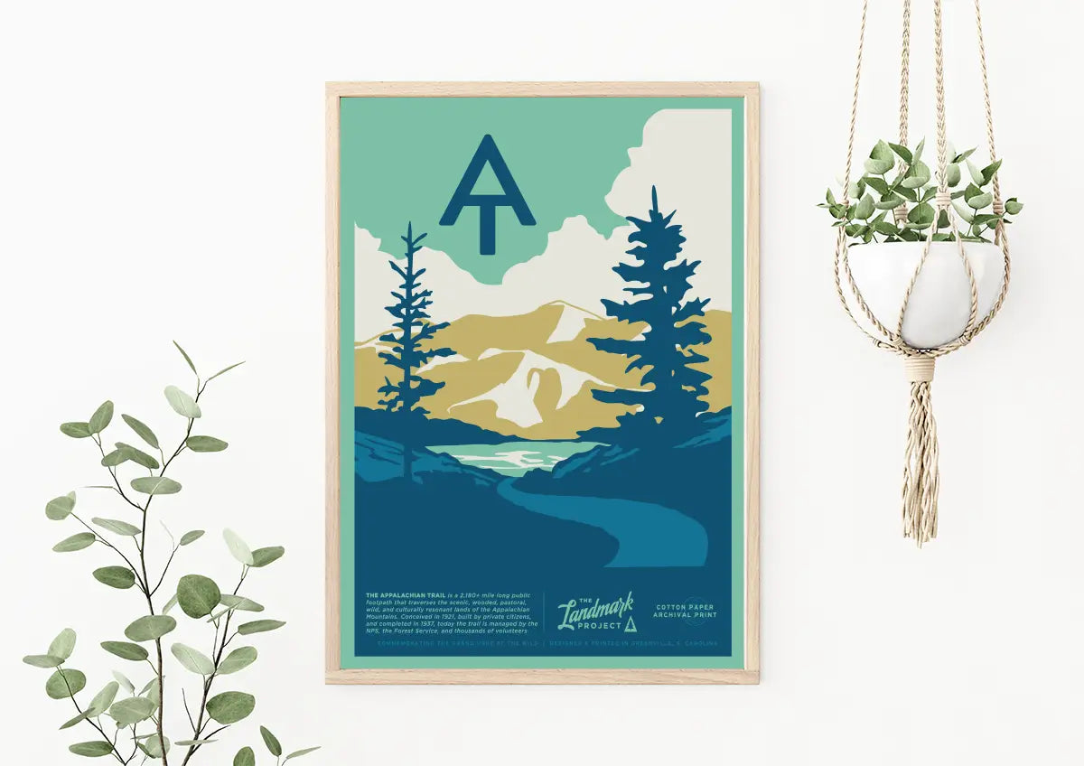 Appalachian Trail - 12x16 Poster
