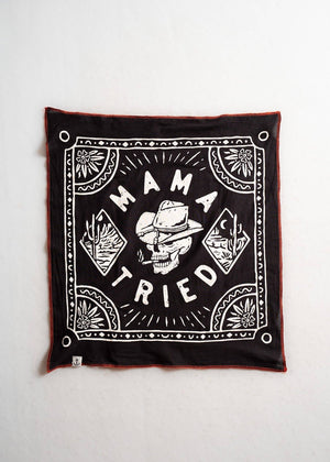 Mama Tried Bandana: Black