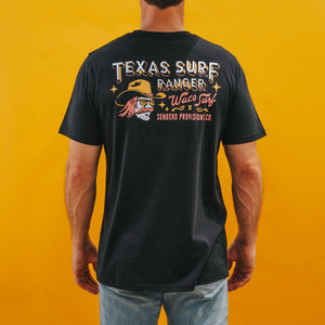 Texas Surf Ranger T-Shirt: Black