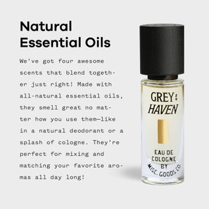 Greyhaven Eau de Cologne – Ocean Air, Pine & Moss (10ml)