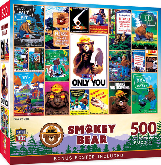 Smokey Bear National Parks 500 Piece Puzzle