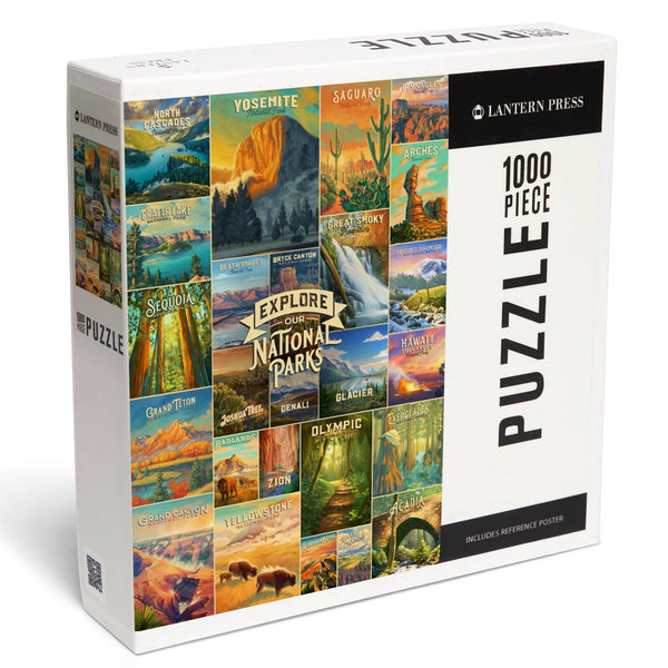 Oil Painting National Park Series Puzzle