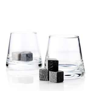 Glacier Rocks® Soapstone Cubes and Tumblers Set of 8