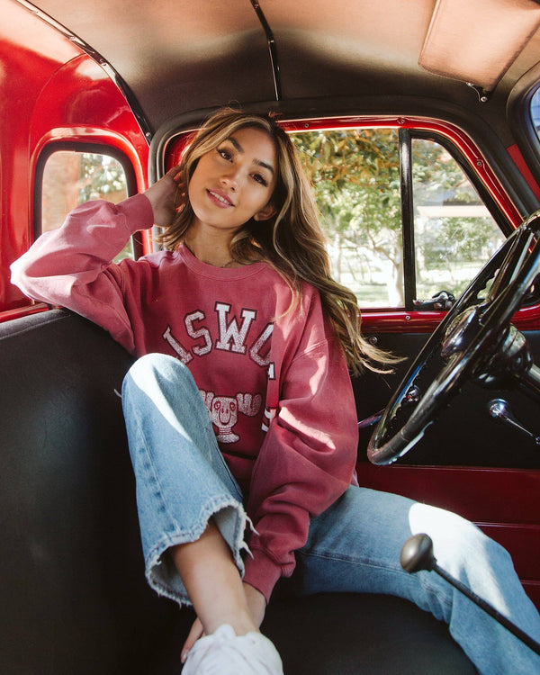 Griswold Christmas Sweatshirt  : Crimson